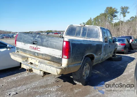 1989 GMC Sierra C1500 из США, поврежденный, VIN 2GTEC19K6K1536529